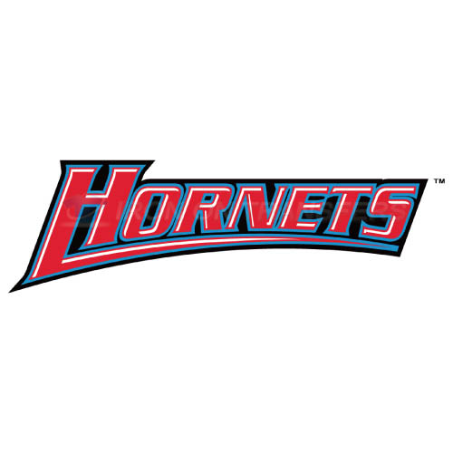 Delaware State Hornets Logo T-shirts Iron On Transfers N4249 - Click Image to Close